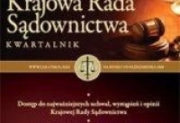 Bezpłatny kwartalnik Krajowej Rady Sądownictwa