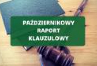 Październikowy raport klauzulowy ? 27 nowych klauzul w październiku!
